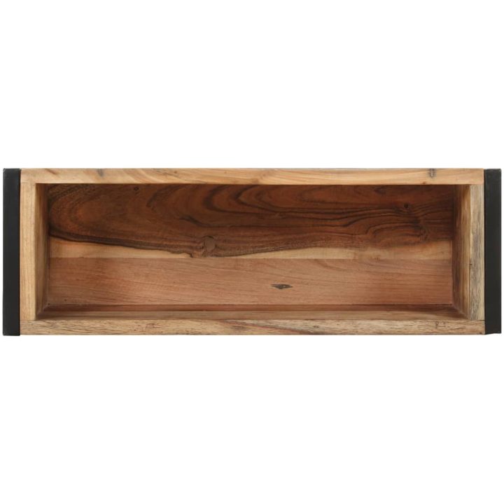 Odlingslåda massivt återvunnet trä vidaXL 60 x 20 x 68 cm – bild 4