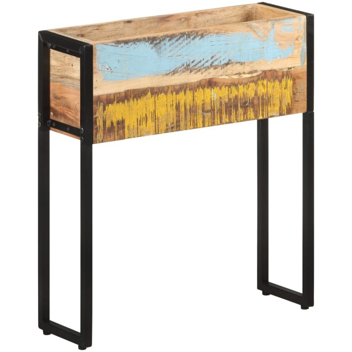 Odlingslåda massivt återvunnet trä vidaXL 60 x 20 x 68 cm – bild 10