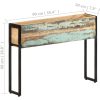 Odlingslåda massivt återvunnet trä vidaXL 90 x 20 x 68 cm – miniatyr 5
