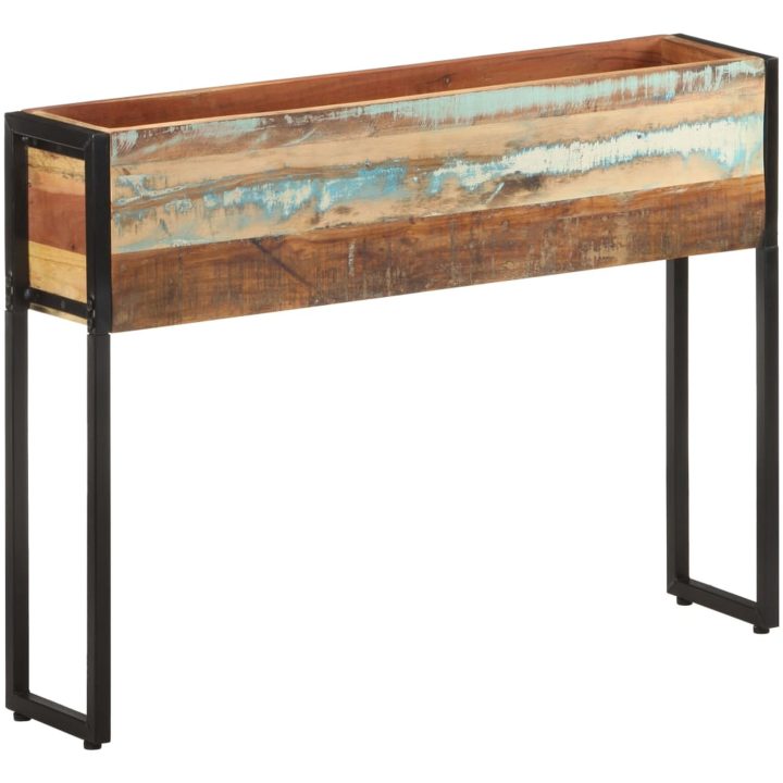 Odlingslåda massivt återvunnet trä vidaXL 90 x 20 x 68 cm – bild 7