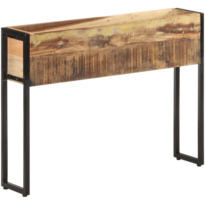 Odlingslåda massivt återvunnet trä vidaXL 90 x 20 x 68 cm – bild 8