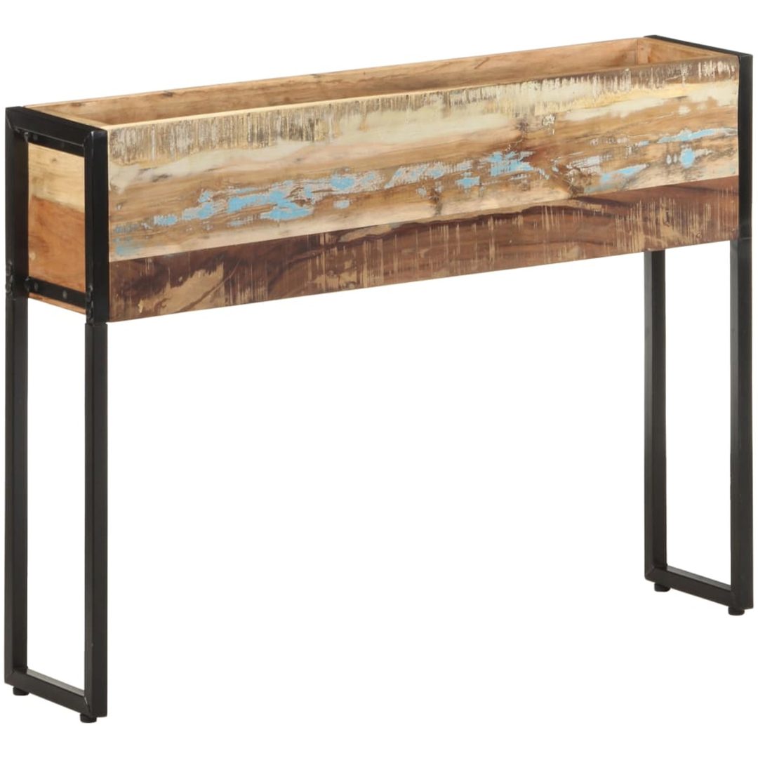 Odlingslåda massivt återvunnet trä vidaXL 90 x 20 x 68 cm – bild 9