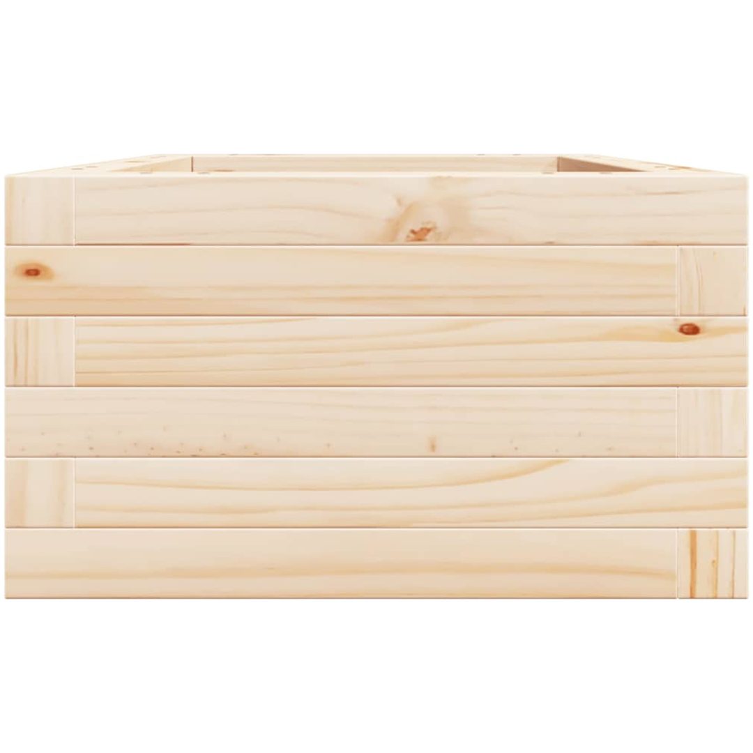 Odlingslåda massivt furuträ vidaXL 40 x 40 x 23 cm – bild 6