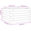 Odlingslåda massivt furuträ vidaXL 40 x 40 x 23 cm – miniatyr 10