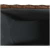Odlingslåda med 2 krukor brun 90x20x40 cm konstrotting vidaXL – miniatyr 9