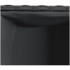Odlingslåda med 2 krukor svart konstrotting vidaXL 72 x 30 x 32 cm – miniatyr 9