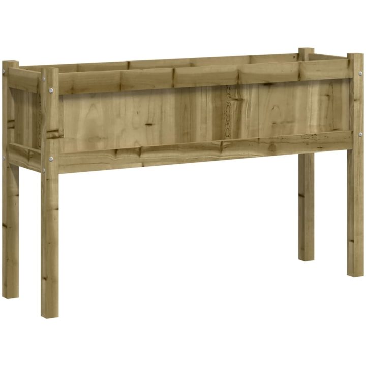 Odlingslåda med ben 110x31x70 cm impregnerat furu vidaXL – bild 2