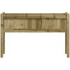 Odlingslåda med ben 110x31x70 cm impregnerat furu vidaXL – miniatyr 5