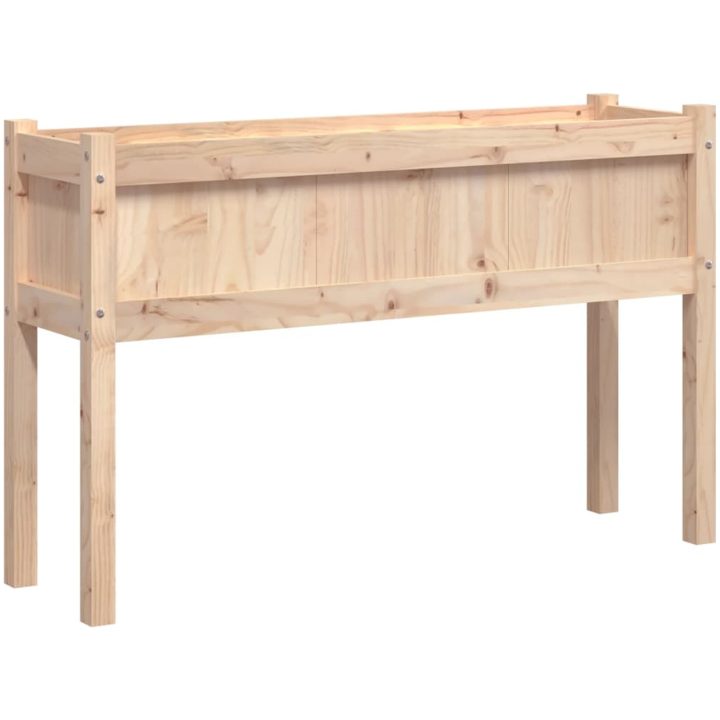 Odlingslåda med ben 110x31x70 cm massivt douglasträ vidaXL – bild 2
