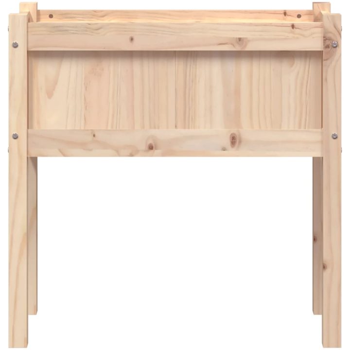Odlingslåda med ben 70x31x70 cm massiv furu vidaXL – bild 5