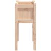 Odlingslåda med ben 70x31x70 cm massiv furu vidaXL – miniatyr 6