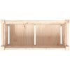 Odlingslåda med ben 70x31x70 cm massiv furu vidaXL – miniatyr 8