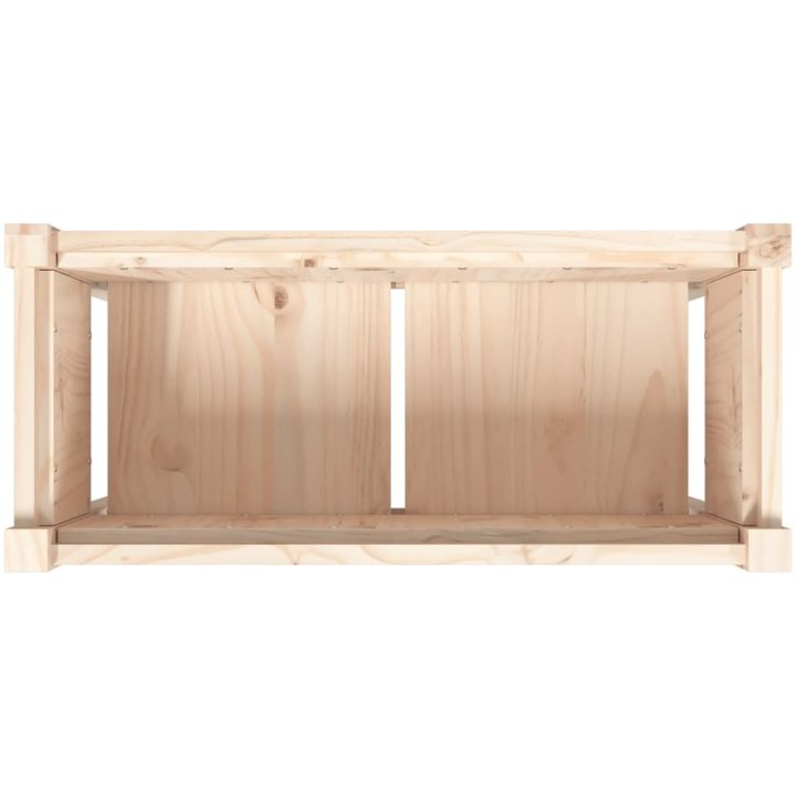 Odlingslåda med ben 70x31x70 cm massiv furu vidaXL – bild 8