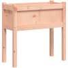 Odlingslåda med ben 70x31x70 cm massivt douglasträ vidaXL – miniatyr 2