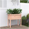 Odlingslåda med ben 70x31x70 cm massivt douglasträ vidaXL – miniatyr 1