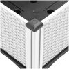 Odlingslåda med ben vit PP vidaXL 40 x 40 x 42 cm – miniatyr 7