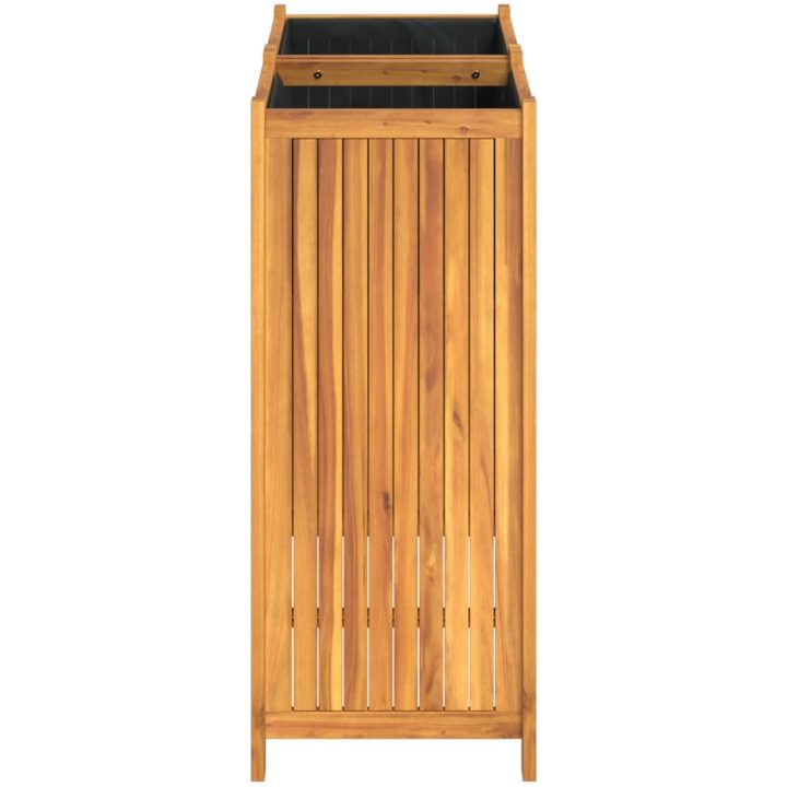 Odlingslåda med foder 84x42x100 cm massivt akaciaträ vidaXL 80 x 42 x 100 cm – bild 6