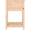 Odlingslåda med hylla massiv furu vidaXL 54 x 54 x 81 cm – miniatyr 6