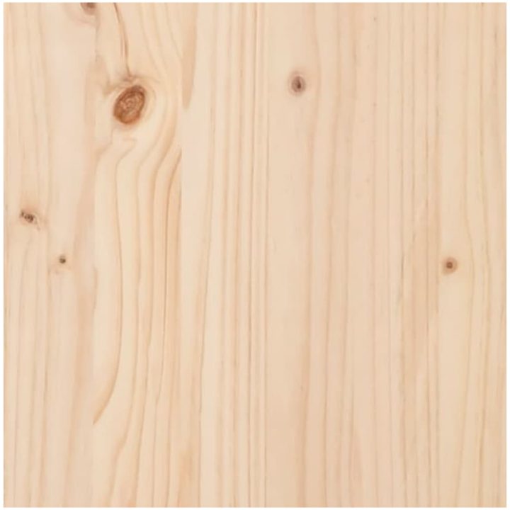 Odlingslåda med hylla massiv furu vidaXL 54 x 54 x 81 cm – bild 7