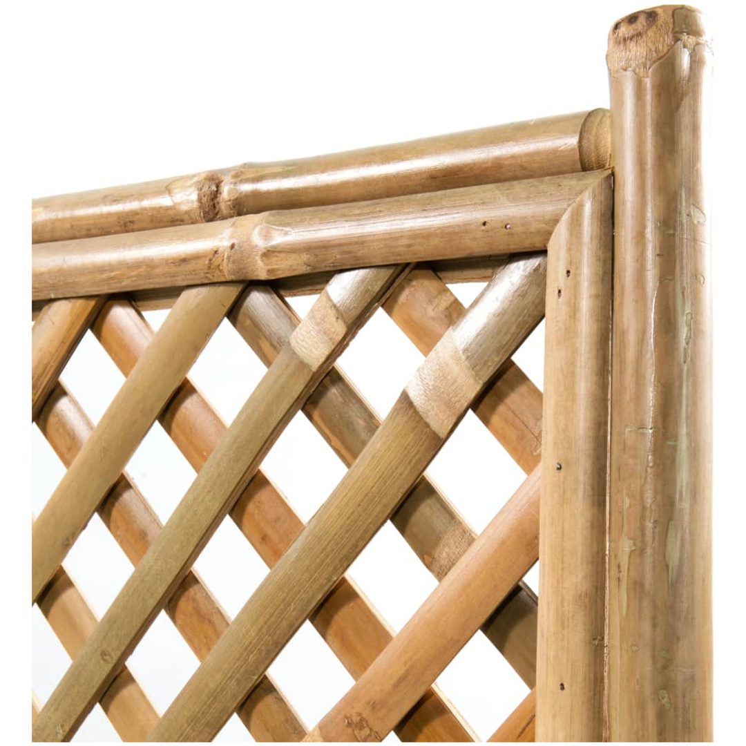 Odlingslåda med spaljé bambu vidaXL 70 cm – bild 6