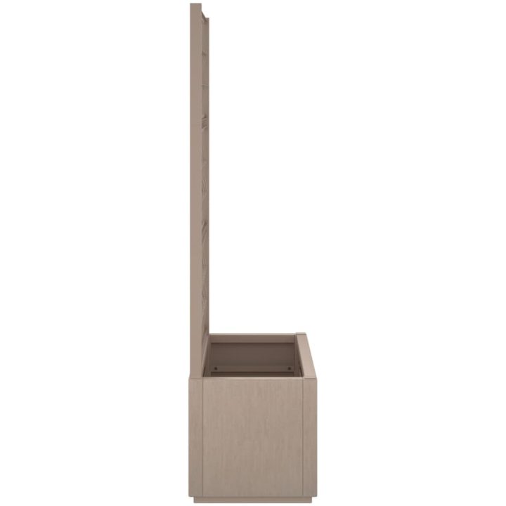 Odlingslåda med spaljé ljusbrun 80x36x140 cm PP vidaXL 80 x 36 x 140 cm – bild 4