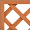 Odlingslåda med spaljé orange 50x25x90 cm massivt granträ vidaXL – miniatyr 5