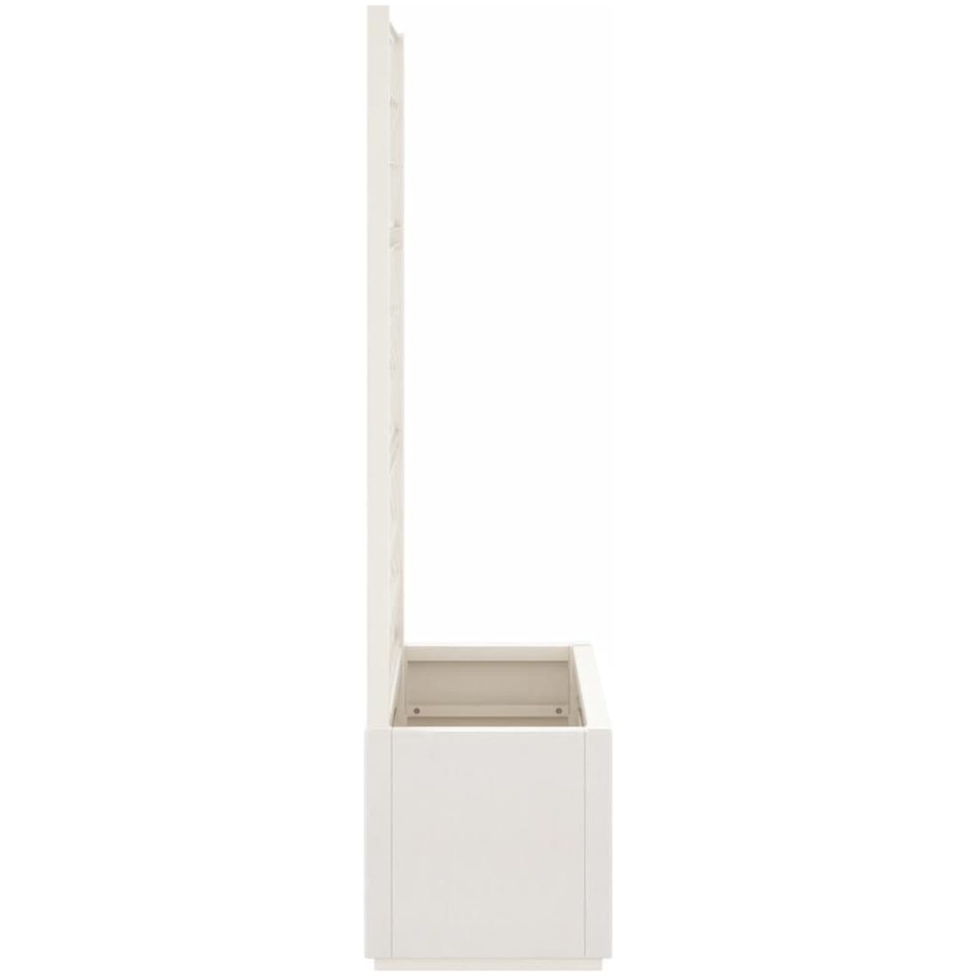 Odlingslåda med spaljé vit 80x36x140 cm PP vidaXL 80 x 36 x 140 cm – bild 4
