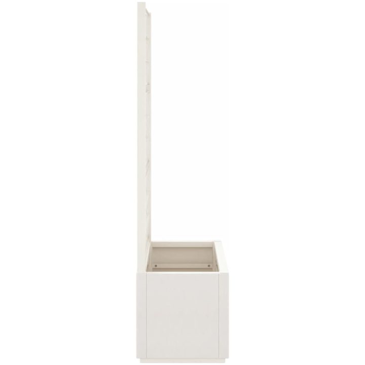 Odlingslåda med spaljé vit 80x36x140 cm PP vidaXL 80 x 36 x 140 cm – bild 4