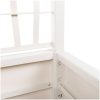 Odlingslåda med spaljé vit 80x36x140 cm PP vidaXL 80 x 36 x 140 cm – miniatyr 6
