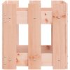 Odlingslåda med staket-design massivt douglas-trä vidaXL 30 x 30 x 30 cm – miniatyr 5