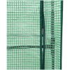 Odlingslåda med växthusöverdrag rottinglook 160x40x153 cm vidaXL – miniatyr 8