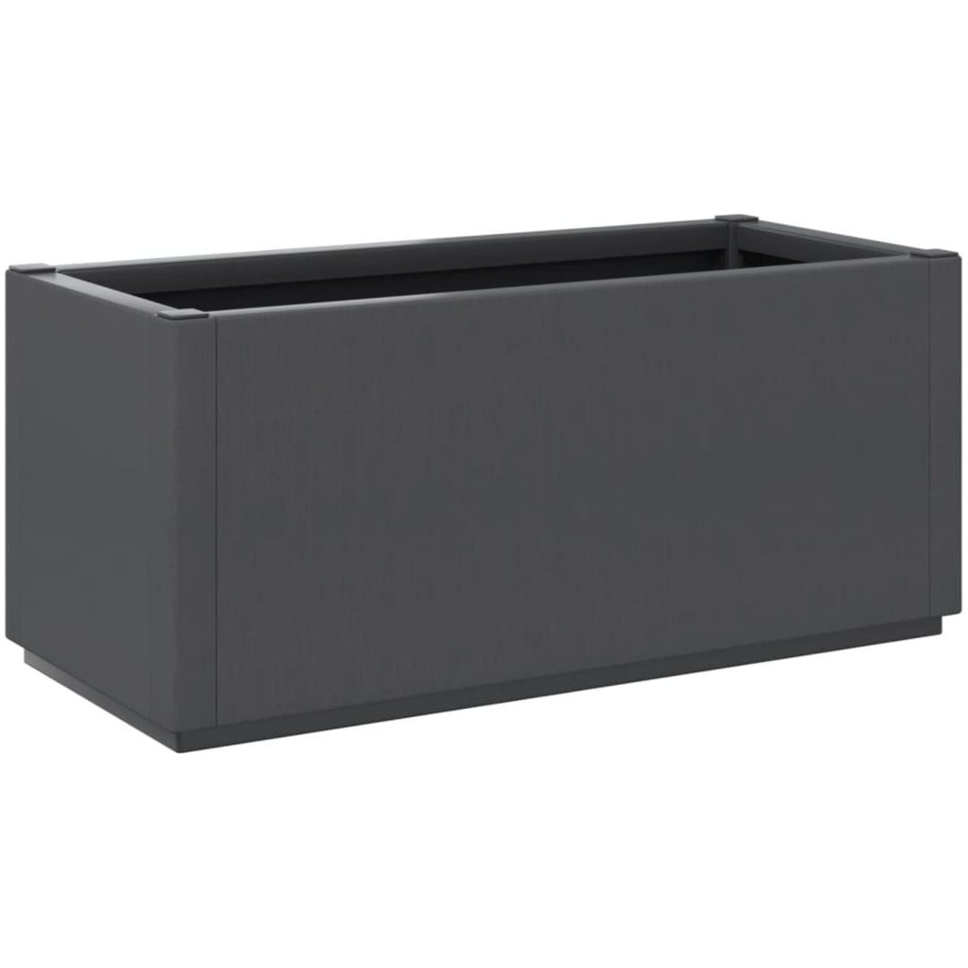 Odlingslåda mörkgrå 80x36x35 cm PP vidaXL 80 x 36 x 35 cm – bild 6