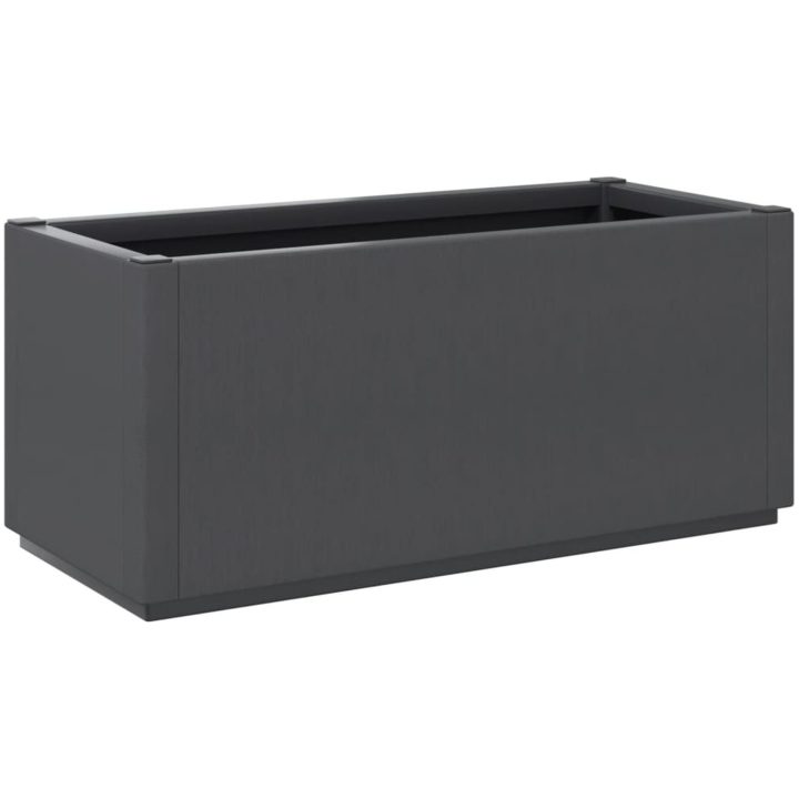 Odlingslåda mörkgrå 80x36x35 cm PP vidaXL 80 x 36 x 35 cm – bild 6
