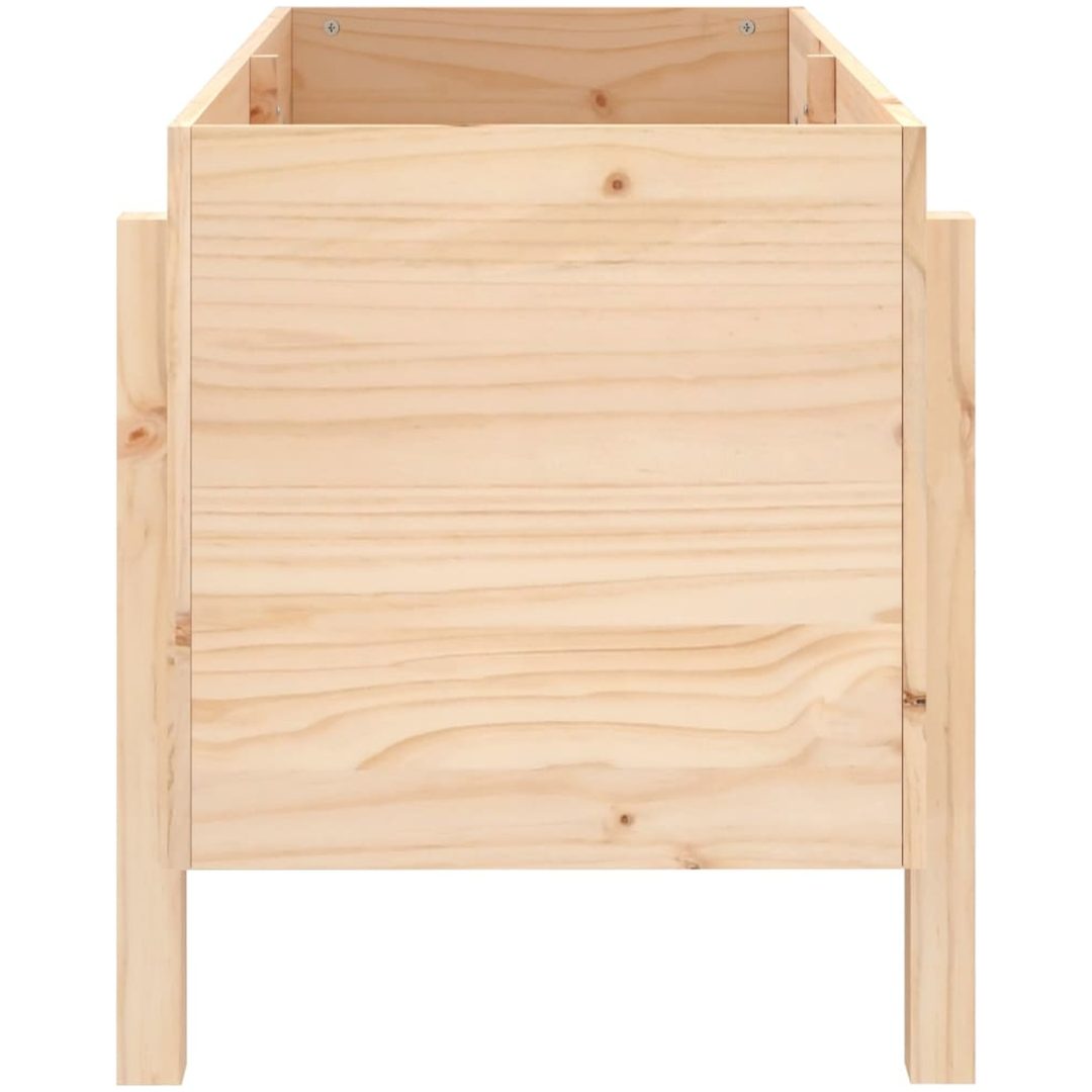 Odlingslåda på ben massiv furu vidaXL 101 x 50 x 57 cm – bild 4