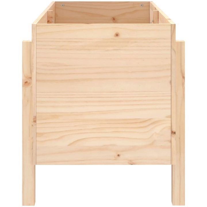 Odlingslåda på ben massiv furu vidaXL 101 x 50 x 57 cm – bild 4