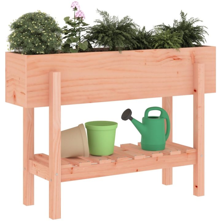 Odlingslåda på ben massivt douglasträ vidaXL 101 x 30 x 69 cm – bild 3