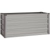 Odlingslåda rostig rosttrögt stål vidaXL 100 x 40 x 45 cm – miniatyr 3