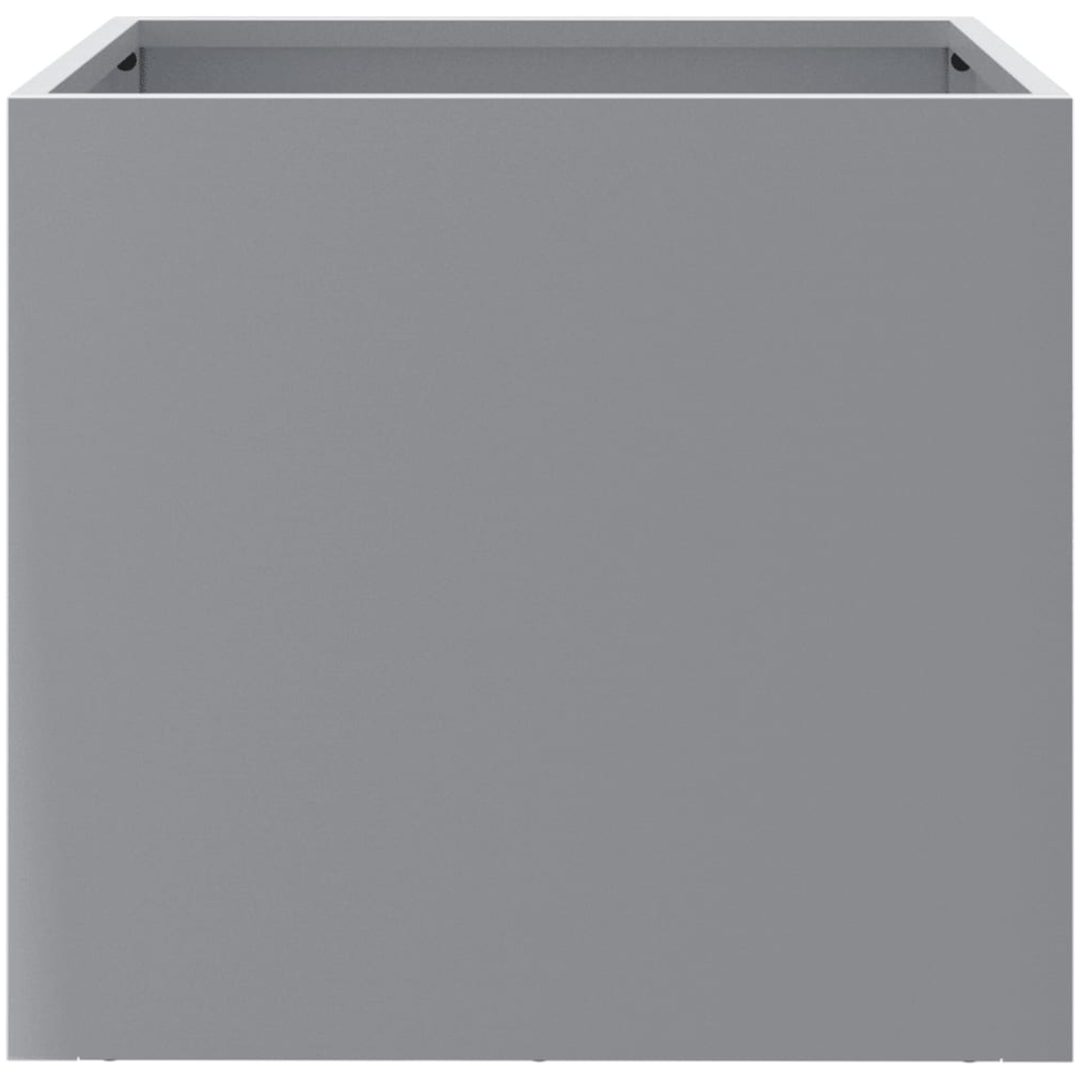 Odlingslåda silver galvaniserat stål vidaXL 32 x 30 x 29 cm – bild 5
