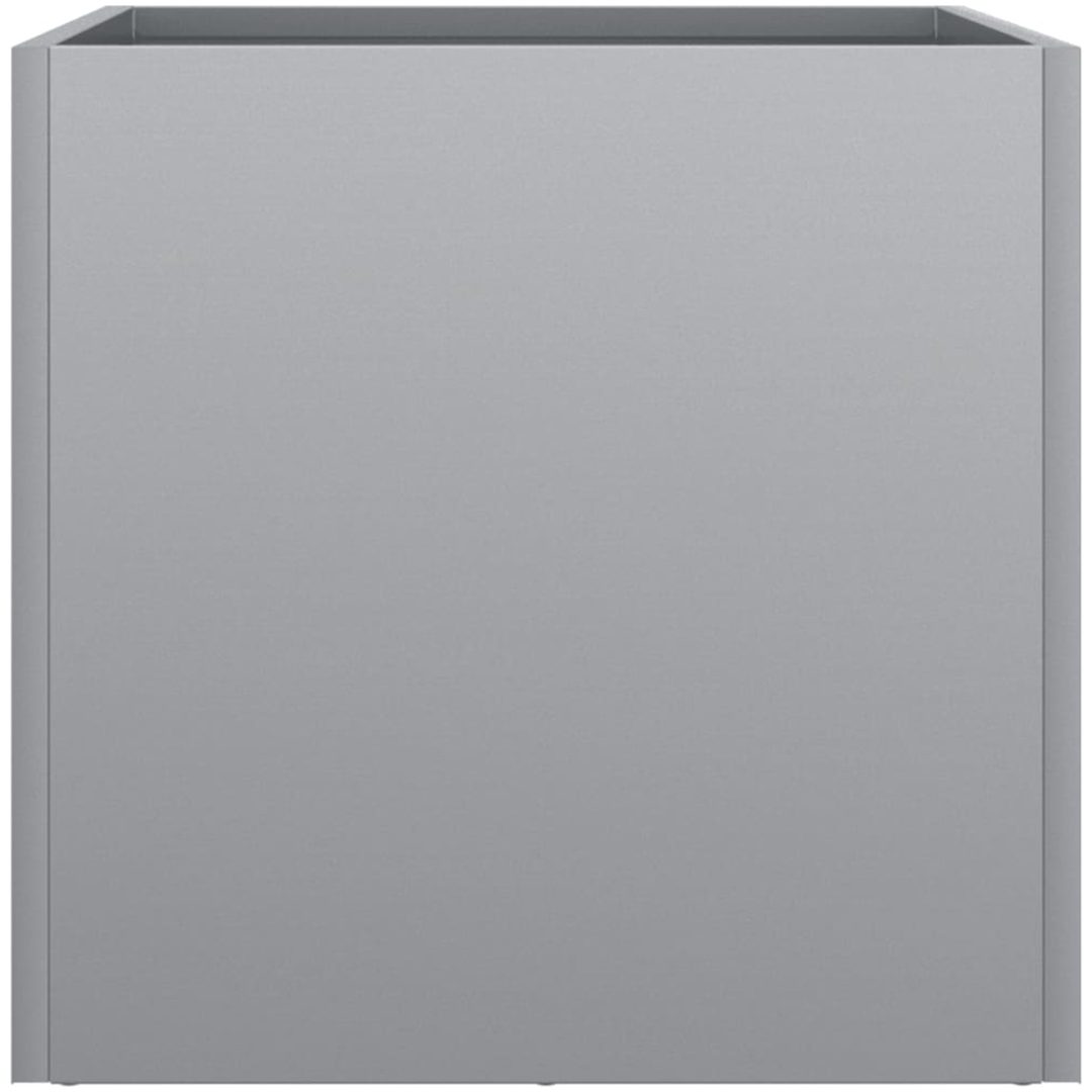 Odlingslåda silver galvaniserat stål vidaXL 32 x 30 x 29 cm – bild 6
