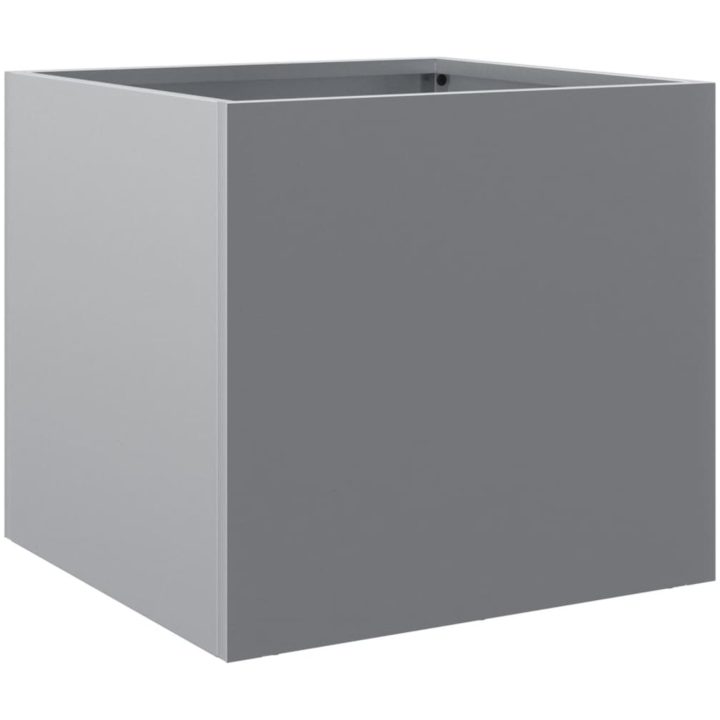 Odlingslåda silver galvaniserat stål vidaXL 32 x 30 x 29 cm – bild 7