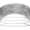 Odlingslåda silver pulverlackerat stål vidaXL 291 x 140 x 68 cm – miniatyr 5