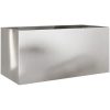 Odlingslåda silver rostfritt stål vidaXL 62 x 30 x 29 cm – miniatyr 2