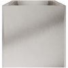 Odlingslåda silver rostfritt stål vidaXL 62 x 30 x 29 cm – miniatyr 6