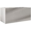 Odlingslåda silver rostfritt stål vidaXL 62 x 30 x 29 cm – miniatyr 7