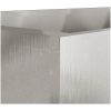 Odlingslåda silver rostfritt stål vidaXL 62 x 30 x 29 cm – miniatyr 9