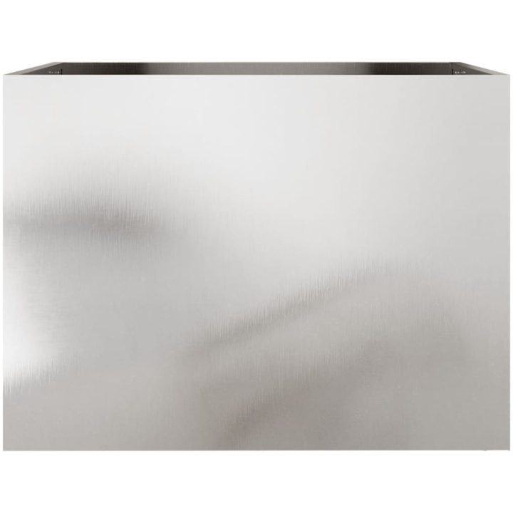 Odlingslåda silver rostfritt stål vidaXL 62 x 47 x 46 cm – bild 5