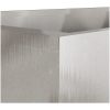 Odlingslåda silver rostfritt stål vidaXL 62 x 47 x 46 cm – miniatyr 9