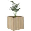 Odlingslåda sonoma ek 40x40x40 cm konstruerat trä vidaXL – miniatyr 4