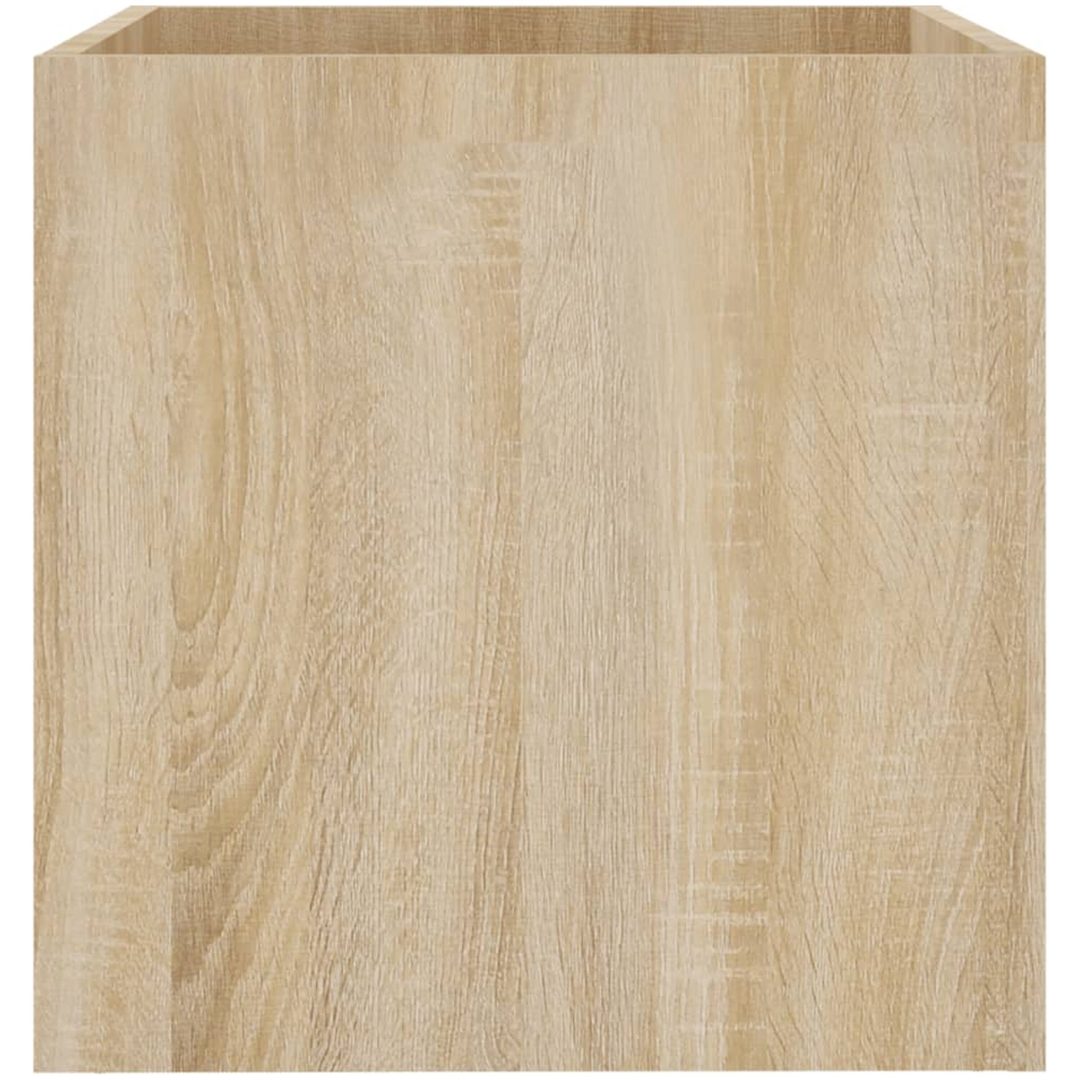 Odlingslåda sonoma ek 40x40x40 cm konstruerat trä vidaXL – bild 6
