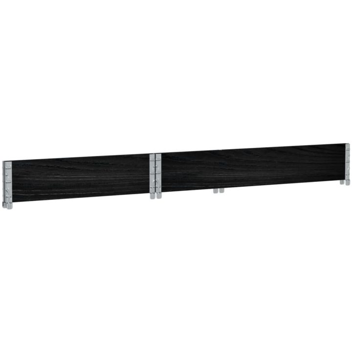Odlingslåda svart 120x80 cm massiv furu vidaXL 120 x 80 x 21.5 cm – bild 6